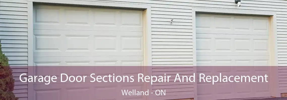Garage Door Sections Repair And Replacement Welland - ON